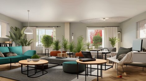 Programme immobilier neuf LES HARMONIES DE MAURIAN - Mérignac : logements neufs T5–T6 proche de Bordeaux (33700) - Référence : 15047