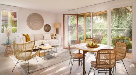 Programme immobilier neuf Bloom Parc - MÉRIGNAC (33) - Maisons - Mérignac : Résidence T3–T5 avec cadre naturel et confort optimisé proche des commodités (33700) - Référence : 14470