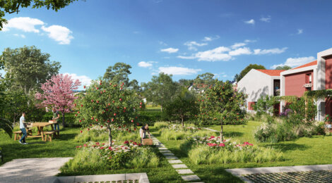 Programme immobilier neuf Bloom Parc - MÉRIGNAC (33) - Maisons - Mérignac : Résidence T3–T5 avec cadre naturel et confort optimisé proche des commodités (33700) - Référence : 14470