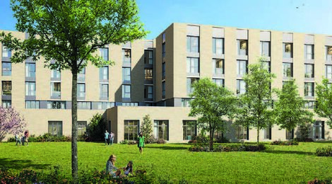 Programme immobilier neuf Résidence La Boëtie - Pessac : logements neufs sécurisés et verdoyants proche des commodités (33600) - Référence : 8171