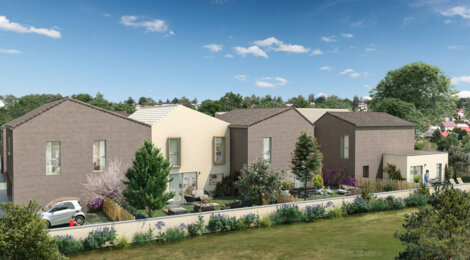 Programme immobilier neuf Quintessence -  Pessac : maisons et appartements neufs sécurisés proche du lycée (33600) - Référence : 12960