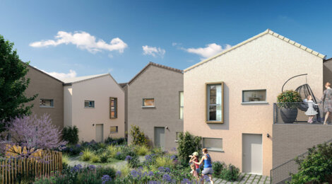Programme immobilier neuf Quintessence -  Pessac : maisons et appartements neufs sécurisés proche du lycée (33600) - Référence : 12960