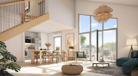 Programme immobilier neuf CLOS MADRAN - Pessac quartier résidentiel près du Château Pape Clément (33600) - Référence : 15036