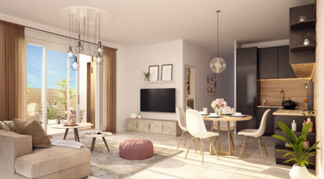 Programme immobilier neuf La Réserve - PESSAC (33) - Pessac : Résidence T2–T4 avec cadre contemporain et confort optimisé proche des espaces naturels (33600) - Référence : 14251