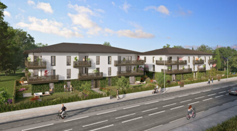 Programme immobilier neuf La Réserve - PESSAC (33) - Pessac : Résidence T2–T4 avec cadre contemporain et confort optimisé proche des espaces naturels (33600) - Référence : 14251