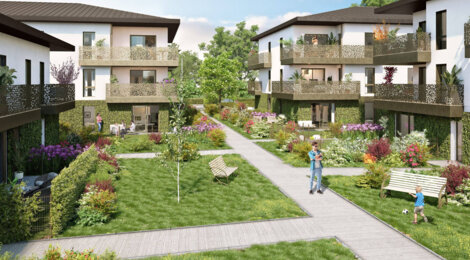Programme immobilier neuf La Réserve - PESSAC (33) - Pessac : Résidence T2–T4 avec cadre contemporain et confort optimisé proche des espaces naturels (33600) - Référence : 14251