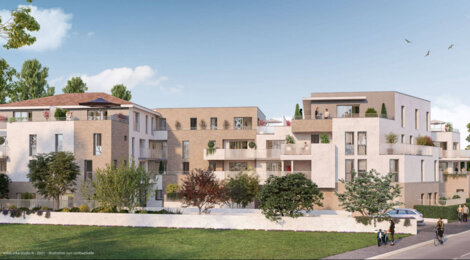 Programme immobilier neuf Les Lumières - Pessac : Résidence T2–T5 avec cadre verdoyant et confort optimisé proche des commodités (33600) - Référence : 6218