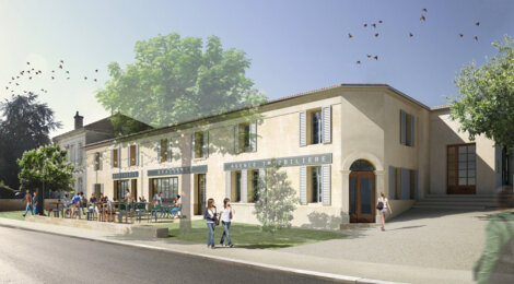 Programme immobilier neuf Les Pierres d'Agathe - Saint-Caprais-de-Bordeaux : Résidence studio–T3 avec cadre intimiste et confort optimisé proche des commodités (33880) - Référence : 6532