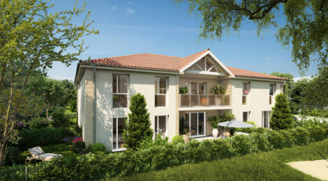 Programme immobilier neuf Lubesia - Saint-Loubès : Résidence T2–T4 avec cadre résidentiel et confort optimisé proche des commodités (33450) - Référence : 7104
