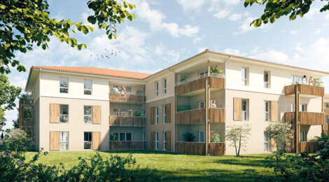 Programme immobilier neuf GFI - Résidence Via Vigna - Saint-Vincent-de-Paul aux portes de Bordeaux (33440) - Référence : 15056