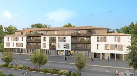 Programme immobilier neuf LE FLORE - Saint-Vincent-de-Paul entre nature et Bordeaux (33440) - Référence : 15057