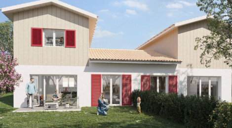 Programme immobilier neuf Villas des côteaux - Salleboeuf  à deux pas du centre ville (33370) - Référence : 14998