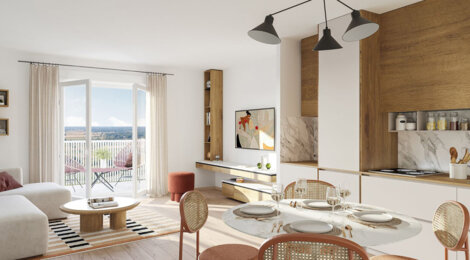 Programme immobilier neuf Naturessence - Villenave-d'Ornon près tram C (33140) - Référence : 15027
