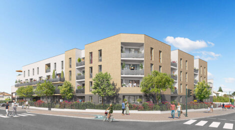 Programme immobilier neuf Les Jardins Saint-Yves - Villenave-d’Ornon quartier Pont de la Maye à deux pas du bus (33140) - Référence : 15019