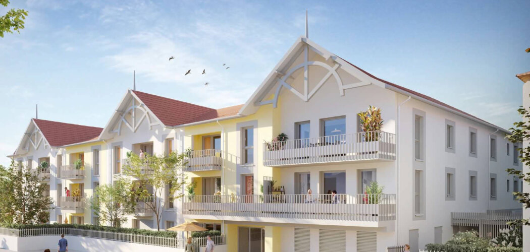 Programme immobilier neuf LES VOILES - Andernos-les-Bains proche de la plage du Mouret (33510) - Référence : 14991