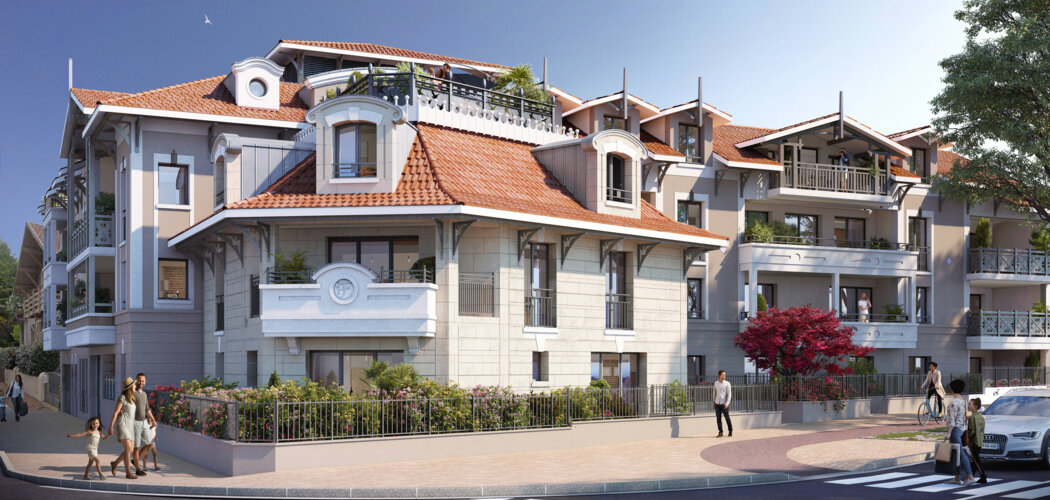 Programme immobilier neuf COLLECTIONS - Arcachon à deux pas de la plage et du casino (33120) - Référence : 16949