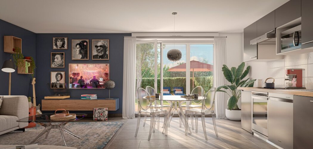 Programme immobilier neuf BREEZ - Artigues-près-Bordeaux : logements neufs T2–T4 proche des commodités (33370) - Référence : 9219