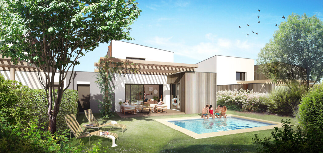 Programme immobilier neuf Villas andromède - Artigues-près-Bordeaux : Résidence T5 avec cadre naturel et confort optimisé proche des commodités (33370) - Référence : 6358