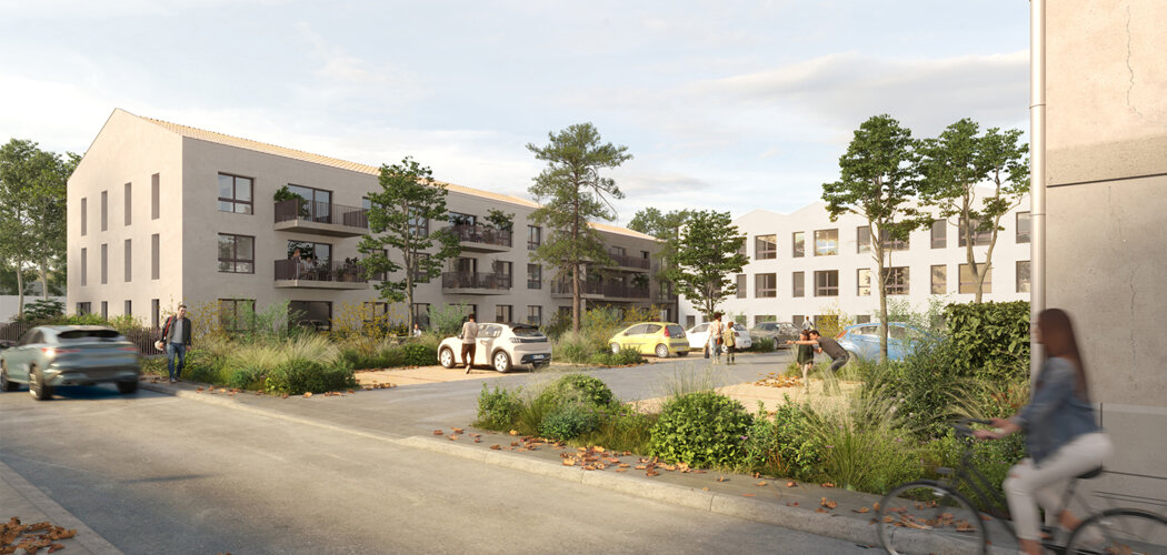 Programme immobilier neuf RESONANCE - Bègles proche du tramway C (33130) - Référence : 14958