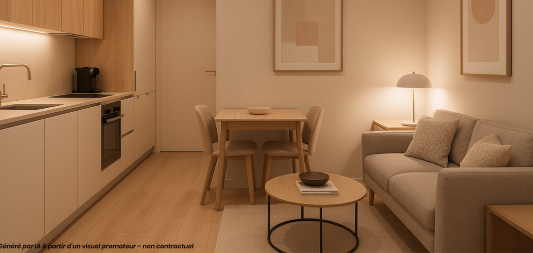 Programme immobilier neuf LES TERRASSES DE SUKØ - Bordeaux à deux pas de l’Hôtel de Ville (33000) - Référence : 11442