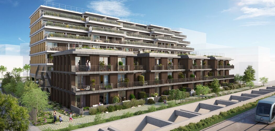 Programme immobilier neuf GREEN WAY - Bordeaux à proximité de la gare Saint-Jean (33000) - Référence : 16115