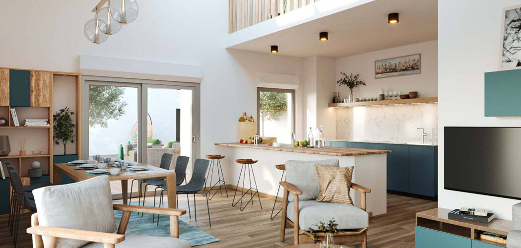 Programme immobilier neuf HABITER EST UNE ECHAPPEE BELLE - Bordeaux appartements avec terrasse au cœur de Brazza (33000) - Référence : 18106