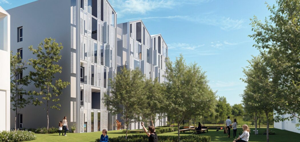 Programme immobilier neuf HALO 2 - Bordeaux Brazza, rive droite et proche tram B (33000) - Référence : 16529