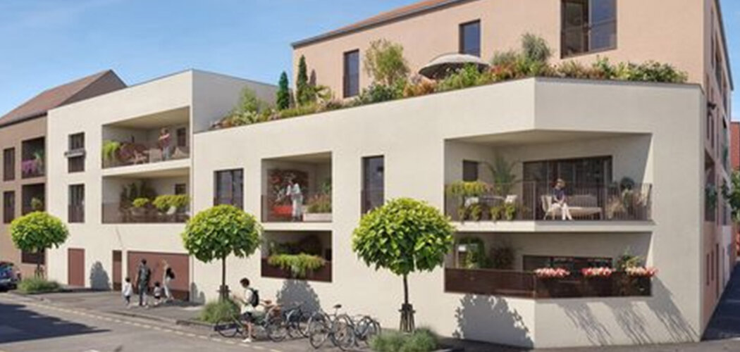 Programme immobilier neuf BORD'O CHARTRONS - Bordeaux cadre résidentiel Chartrons Bassins à flot appartements avec extérieur (33000) - Référence : 17164