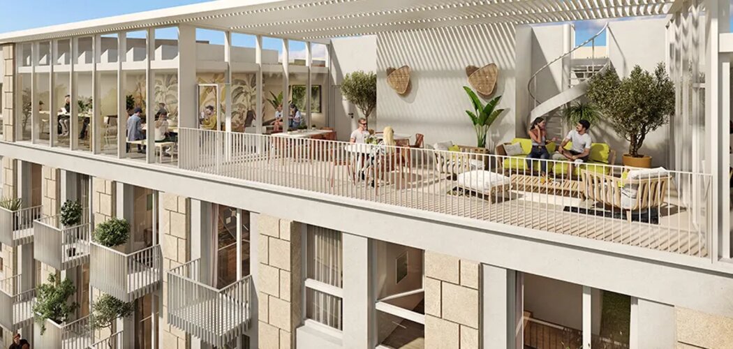 Programme immobilier neuf CAP AVENIR BORDEAUX (VA) - Bordeaux LMNP résidence étudiante dans l’ écoquartier Ginko (33000) - Référence : 9206