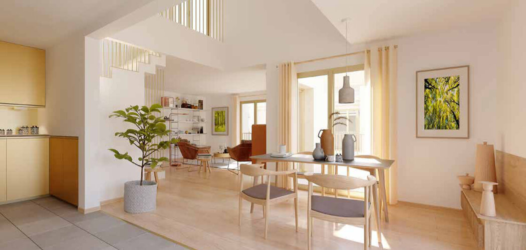 Programme immobilier neuf HEKA - Bordeaux : logements neufs intimistes et sécurisés à deux pas du Parc Armagnac (33000) - Référence : 7381