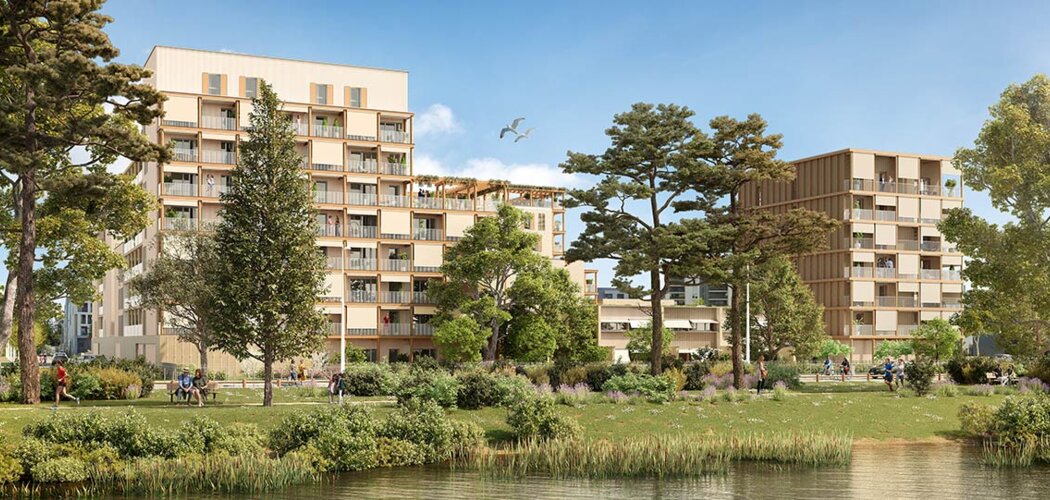 Programme immobilier neuf 30e Avenue -  Bordeaux : logements neufs sécurisés et verdoyants proche des commodités (33000) - Référence : 14920
