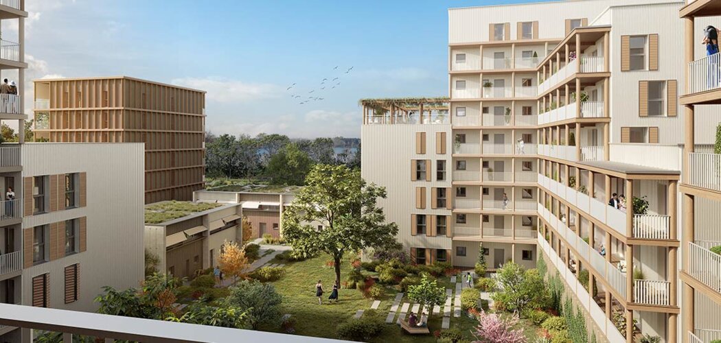 Programme immobilier neuf 30e Avenue -  Bordeaux : logements neufs sécurisés et verdoyants proche des commodités (33000) - Référence : 14920