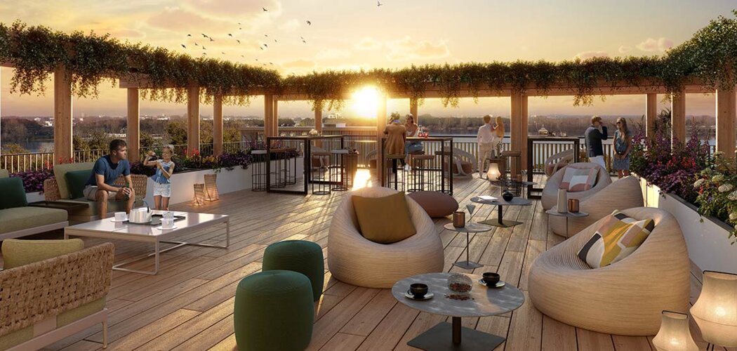 Programme immobilier neuf 30e Avenue -  Bordeaux : logements neufs sécurisés et verdoyants proche des commodités (33000) - Référence : 14920