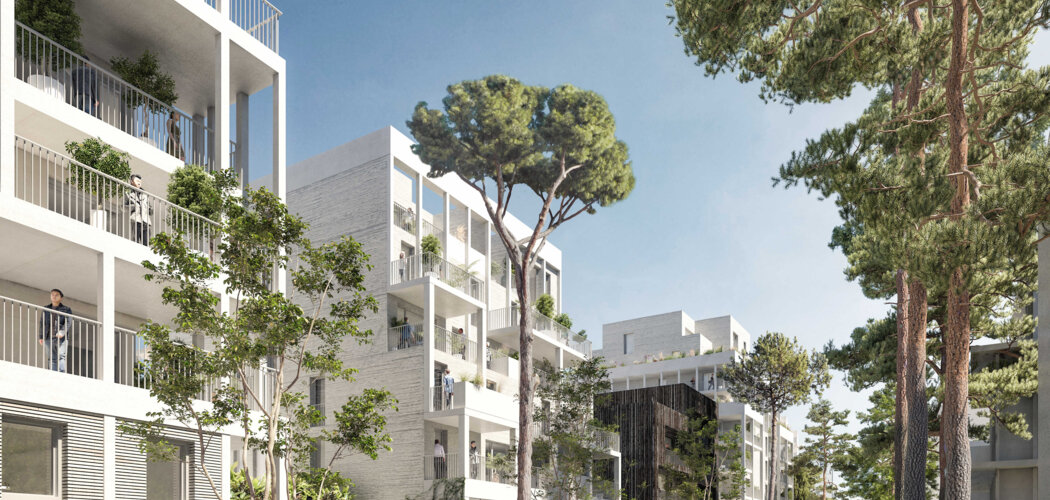 Programme immobilier neuf NOÈME - Bordeaux : logements neufs sécurisés et verdoyants proche des transports (33000) - Référence : 14918