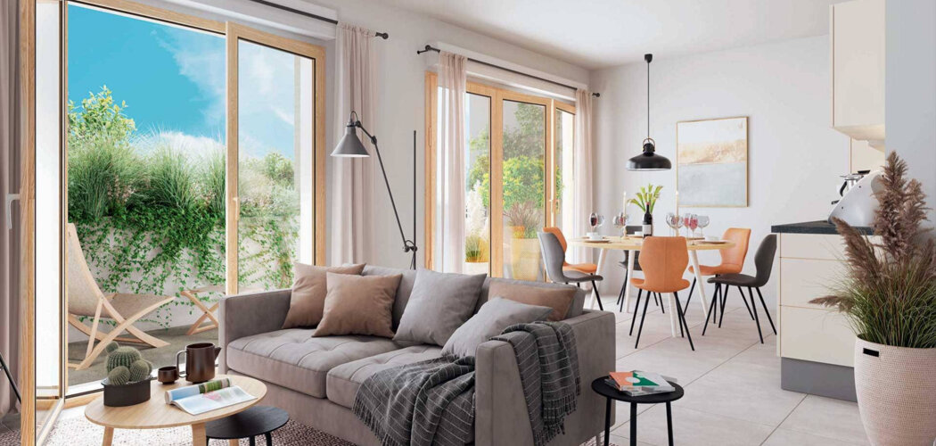 Programme immobilier neuf Andamio - Bordeaux : logements neufs T2–T4 proche des expositions et congrès (33000) - Référence : 14929