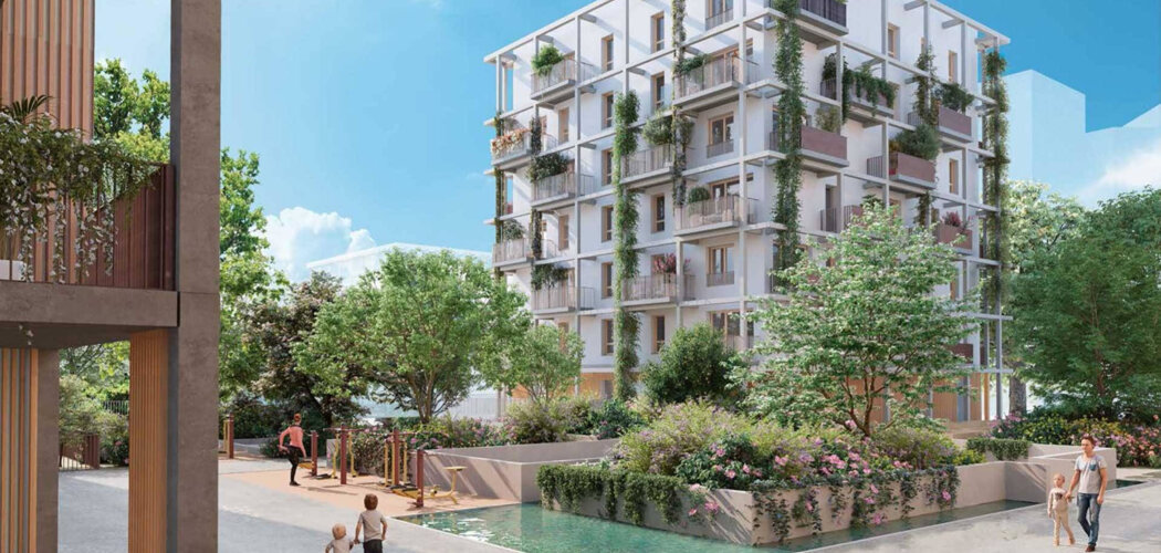 Programme immobilier neuf Andamio - Bordeaux : logements neufs T2–T4 proche des expositions et congrès (33000) - Référence : 14929