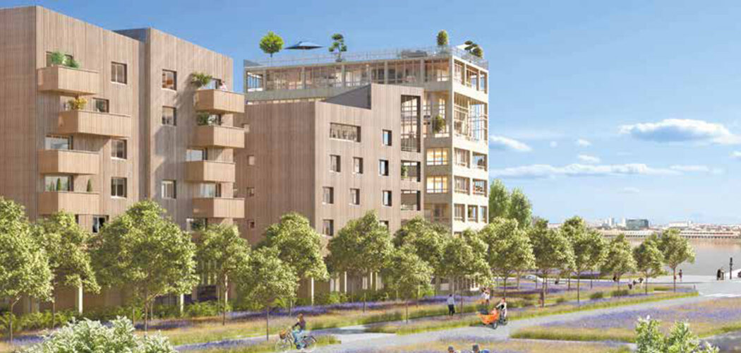 Programme immobilier neuf QUAI 54/56 ARTISANAT - Bordeaux proche quartier Brazza rive droite (33000) - Référence : 13963