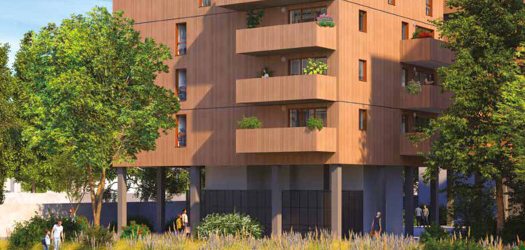 Programme immobilier neuf QUAI 54/56 ARTISANAT - Bordeaux proche quartier Brazza rive droite (33000) - Référence : 13963