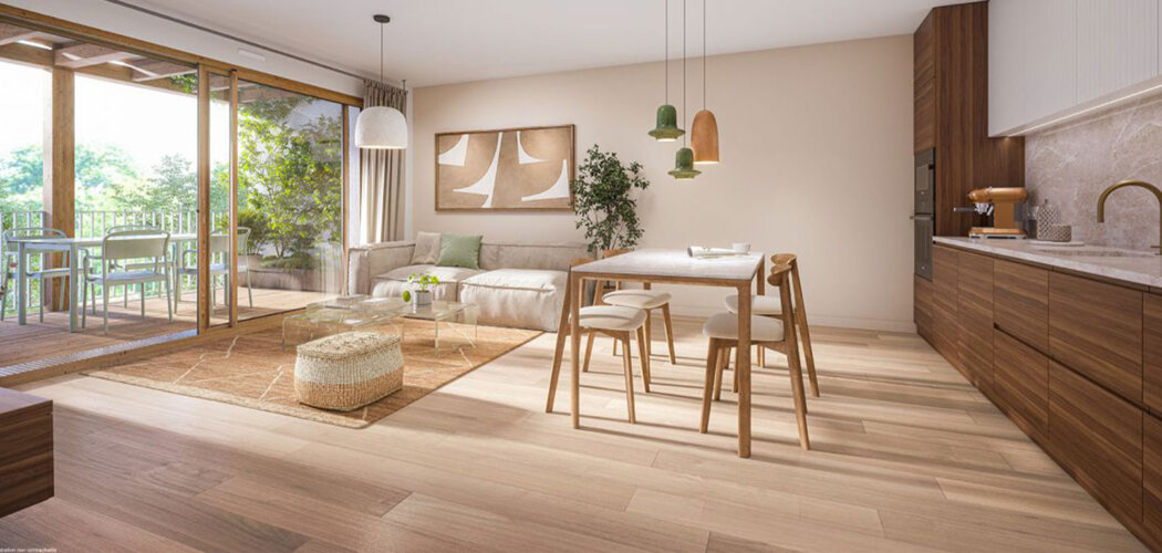 Programme immobilier neuf HORIA - Bordeaux quartier Belcier Saint-Jean dans un cadre résidentiel (33000) - Référence : 17160