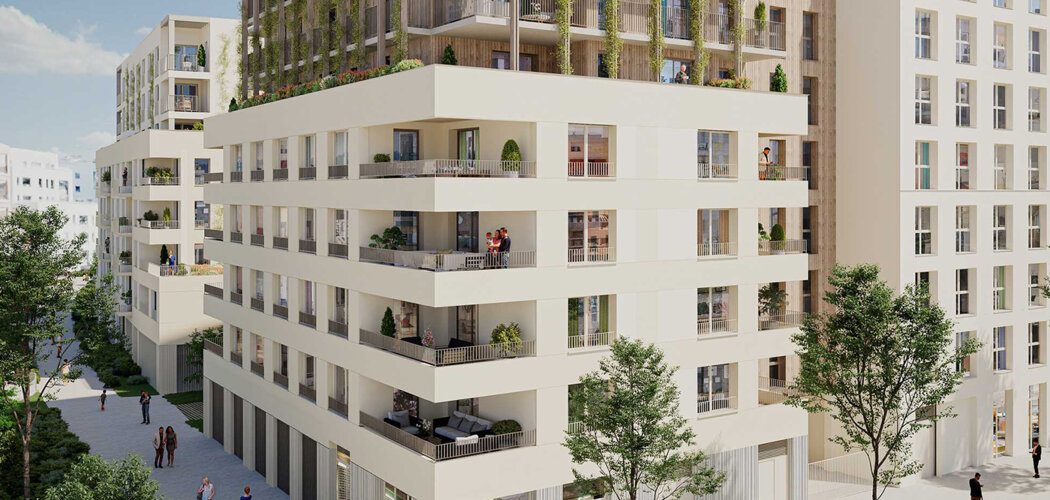 Programme immobilier neuf Bordo Tempo - Bordeaux quartier Deschamps Belvédère en centre ville (33000) - Référence : 16757