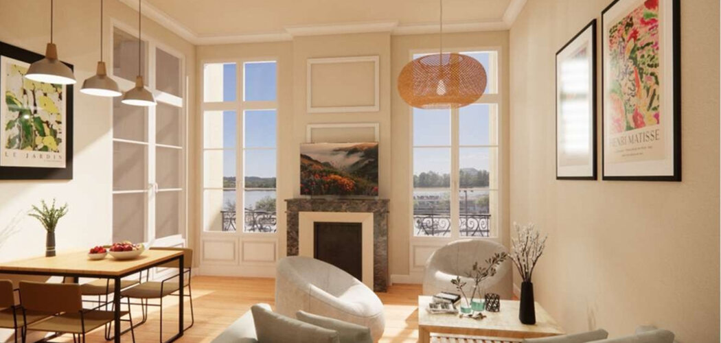 Programme immobilier neuf 14 Quai de la Monnaie - Bordeaux, réhabilitation à proximité du tram Saint-Michel (33000) - Référence : 13433