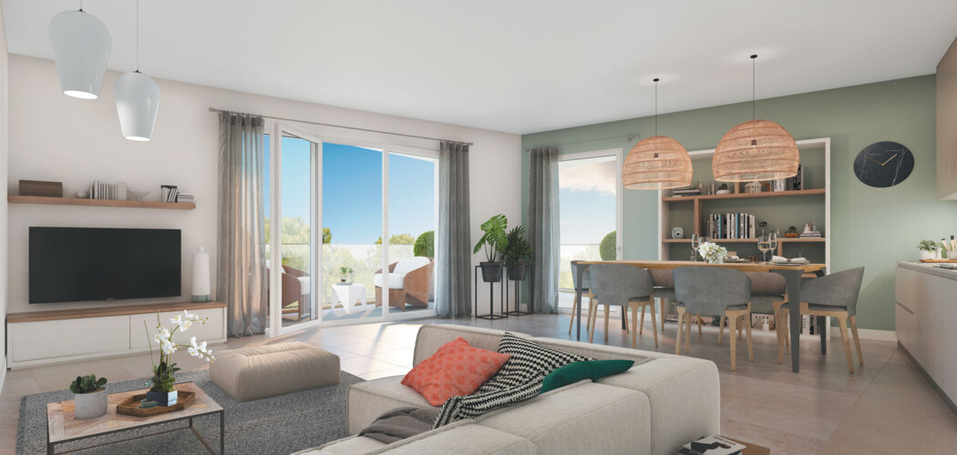 Programme immobilier neuf Brazza Lib - Bordeaux, résidence neuve et cadre résidentiel verdoyant en bord de Garonne (33000) - Référence : 15944