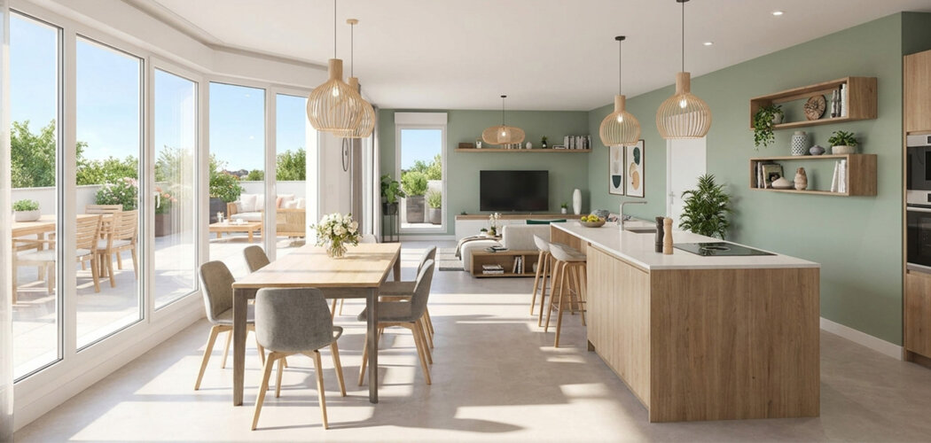 Programme immobilier neuf Brazza Lib - Bordeaux, résidence neuve et cadre résidentiel verdoyant en bord de Garonne (33000) - Référence : 15944