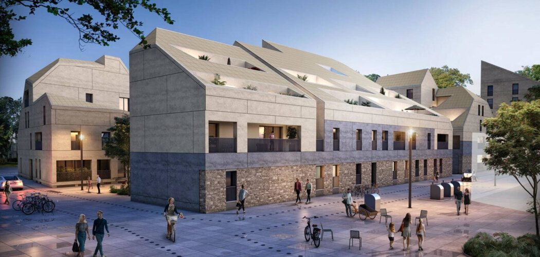 Programme immobilier neuf Parvis Orion - Bordeaux : Résidence studio–T5 avec cadre résidentiel et luminosité naturelle proche des commodités (33000) - Référence : 14205