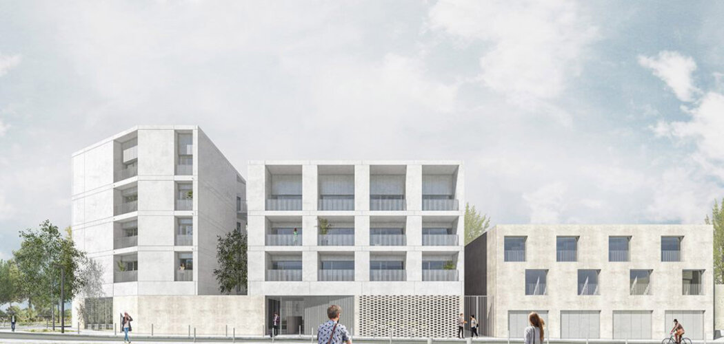 Programme immobilier neuf INOUI - Bordeaux : Résidence T3–T4 avec cadre contemporain et confort optimisé proche des transports (33000) - Référence : 14461