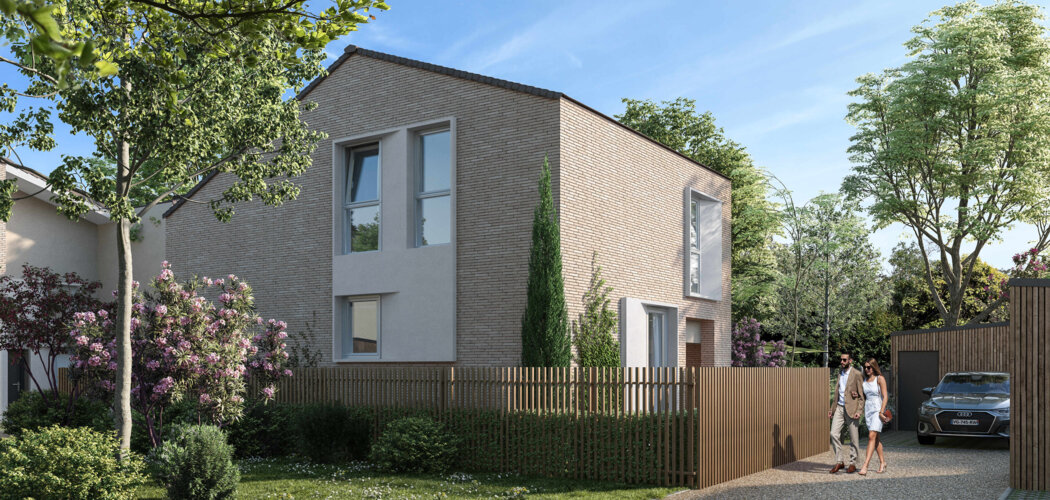 Programme immobilier neuf Domaine Palomino - Bruges : Résidence T4–T5 avec cadre familial et confort optimisé proche des transports (33520) - Référence : 14563