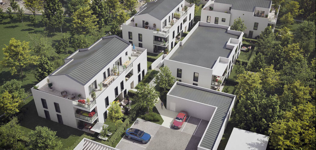 Programme immobilier neuf L'ÉCRIN BLANC - Carbon-Blanc : Résidence T2–T4 avec cadre naturel et confort optimisé proche des commodités (33560) - Référence : 14452