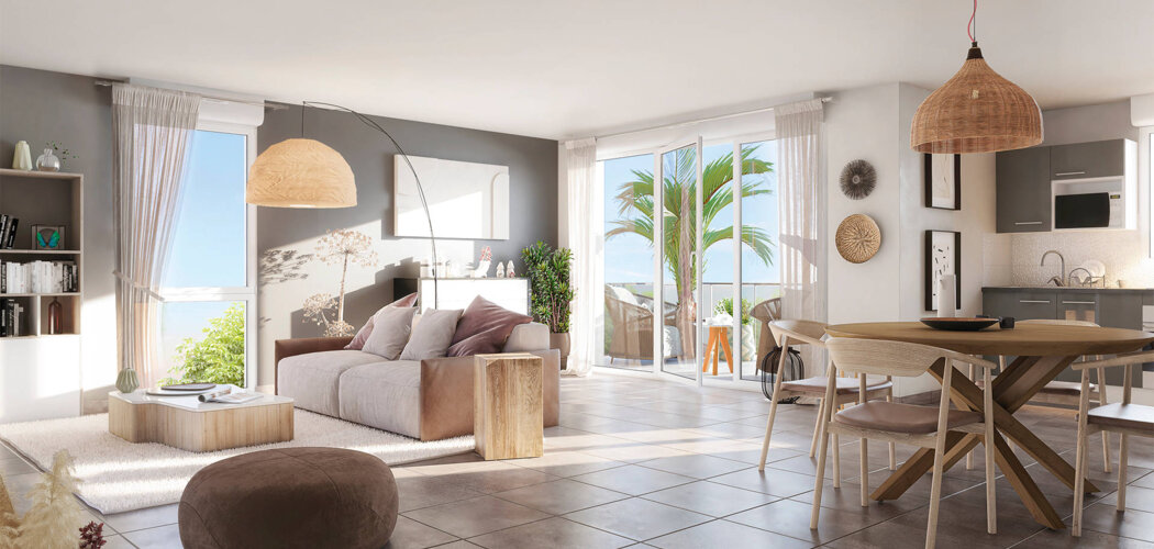 Programme immobilier neuf L'ÉCRIN BLANC - Carbon-Blanc : Résidence T2–T4 avec cadre naturel et confort optimisé proche des commodités (33560) - Référence : 14452
