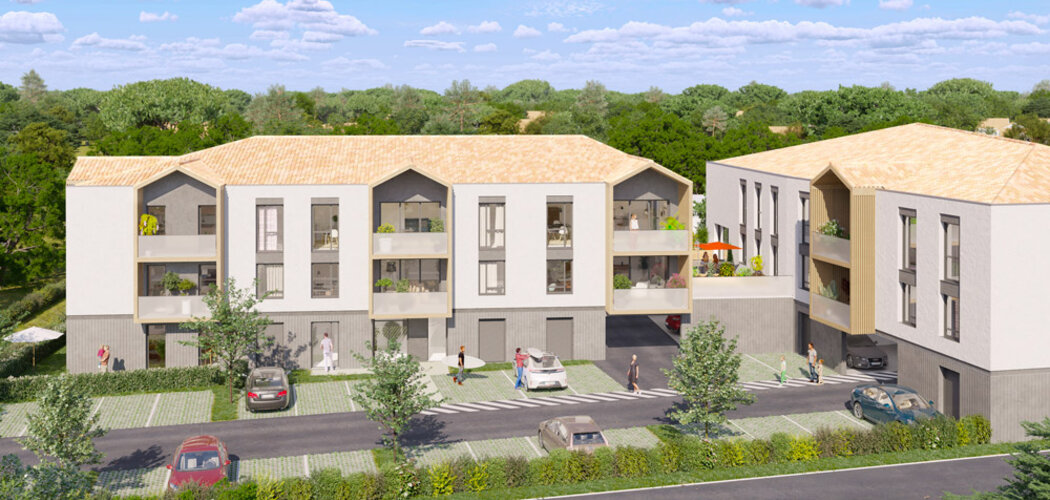 Programme immobilier neuf LA VILLA HOYA - Carcans : logements neufs T2–T4 proche de la nature (33121) - Référence : 9233
