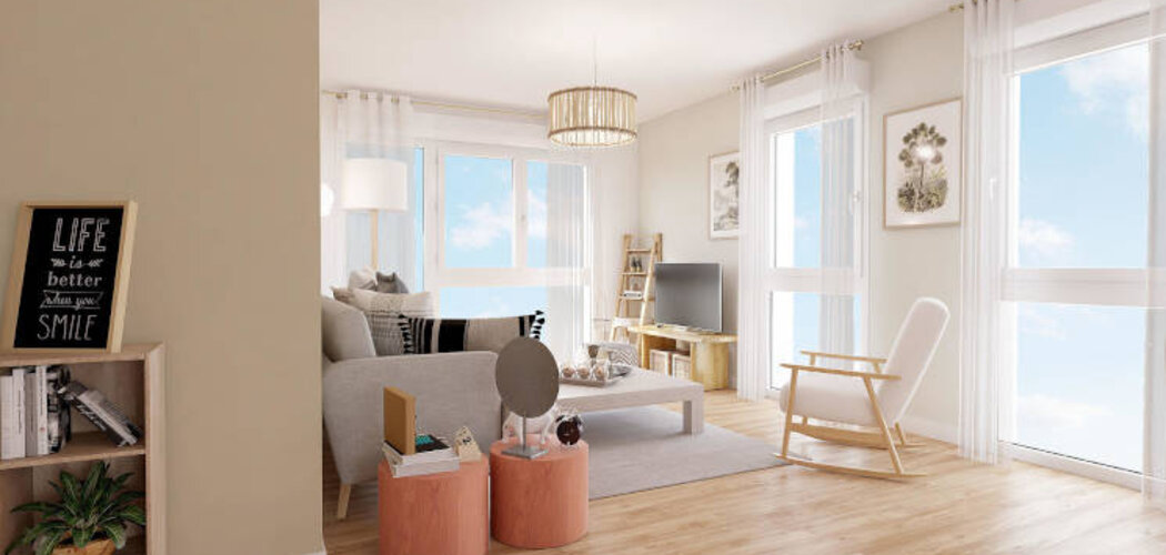 Programme immobilier neuf COEUR CARIGNAN - Carignan-de-Bordeaux : Résidence T1–T3 avec cadre verdoyant et confort optimisé proche des commodités (33360) - Référence : 4874